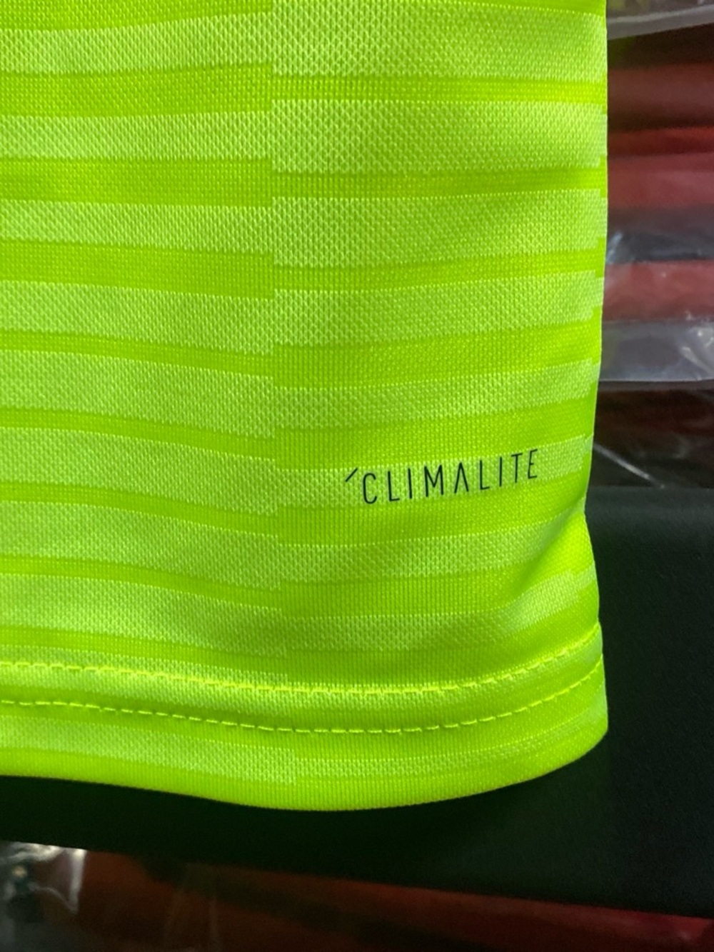 (2017) Adidas Condivo 18 Soccer Jersey NWT Neon Men’s Medium Climalite CF0685 - Picture 6 of 9